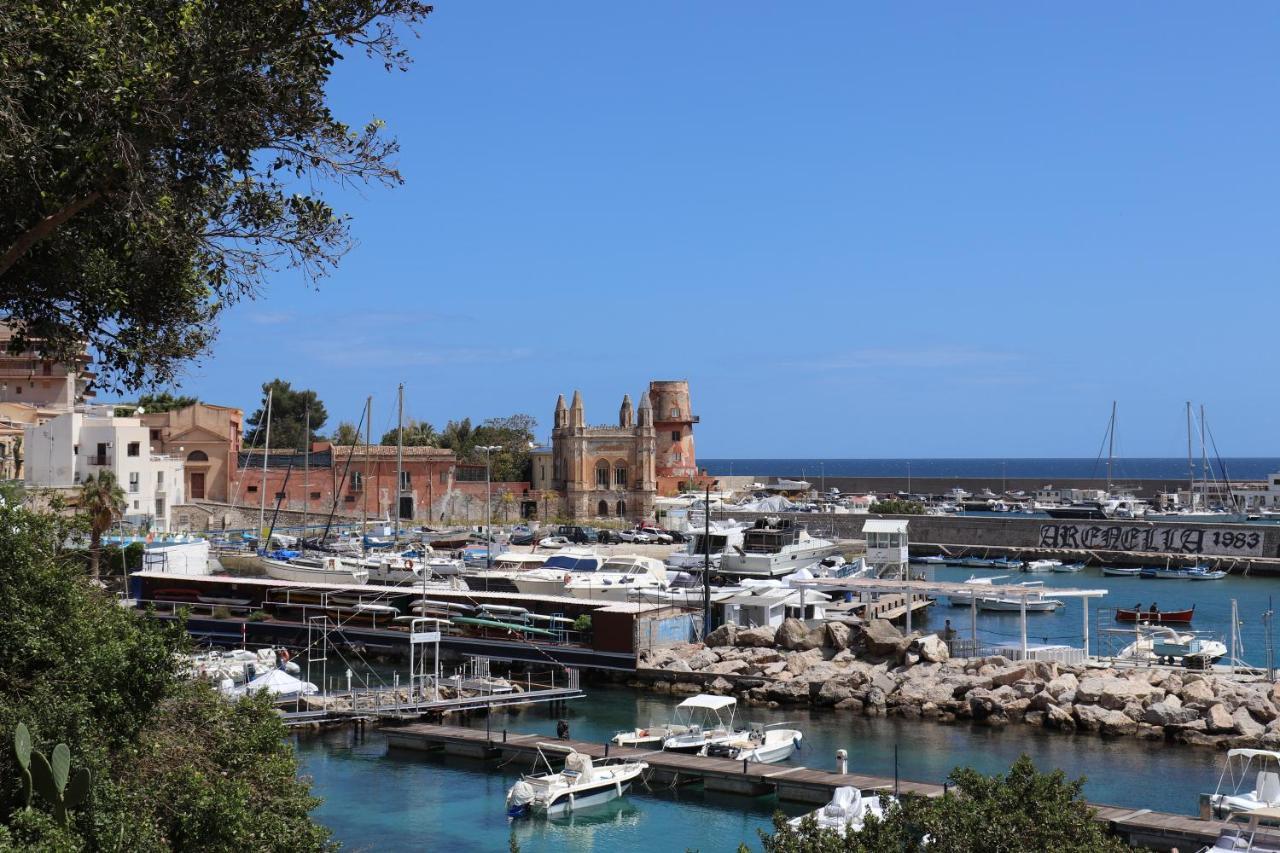 דירות Casa De Paoli - Vista Mare Arenella, Palermo Con Parcheggio Privato מראה חיצוני תמונה