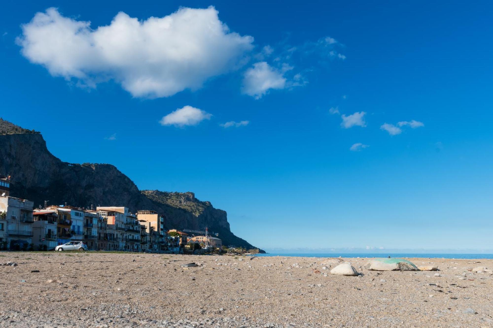 דירות Casa De Paoli - Vista Mare Arenella, Palermo Con Parcheggio Privato מראה חיצוני תמונה
