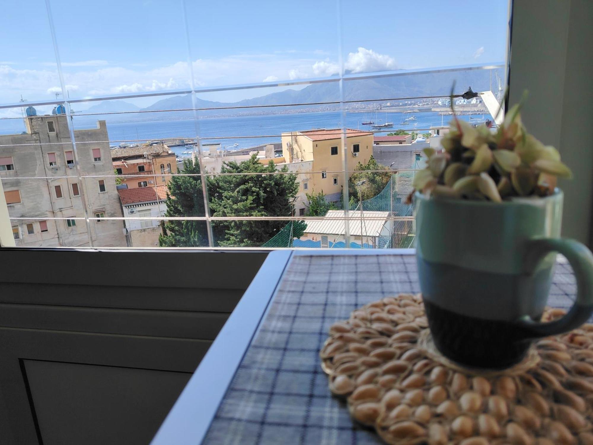 דירות Casa De Paoli - Vista Mare Arenella, Palermo Con Parcheggio Privato מראה חיצוני תמונה