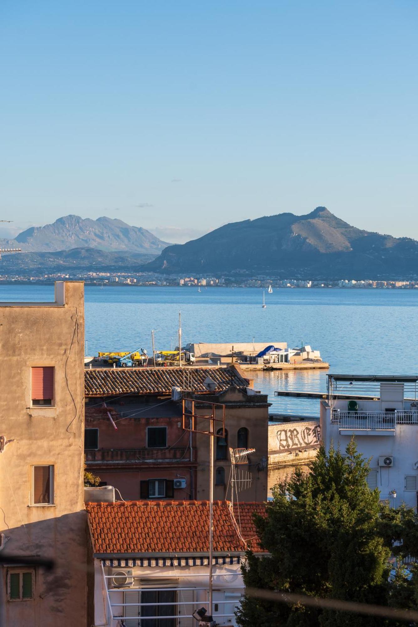 דירות Casa De Paoli - Vista Mare Arenella, Palermo Con Parcheggio Privato מראה חיצוני תמונה